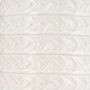Sagebrook Home 10"Hx6" Diameter, Ceramic Aztec Vase in Ivory/Beige - Add Elegance and Charm to Your Space with this Beautiful Ceramic Vase for Floral - 3 of 4
