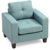 Passion Furniture Newbury Removable Cushions Accent Chair - 3 of 4