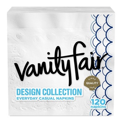 Vanity Fair Everyday Design Collection Napkins - 120ct