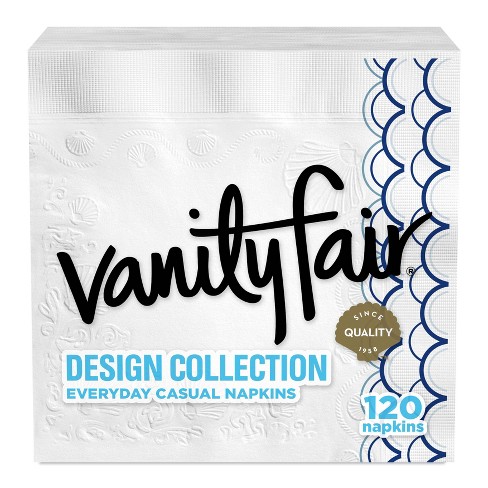 Vanity Fair Everyday Design Collection Napkins 120ct Target