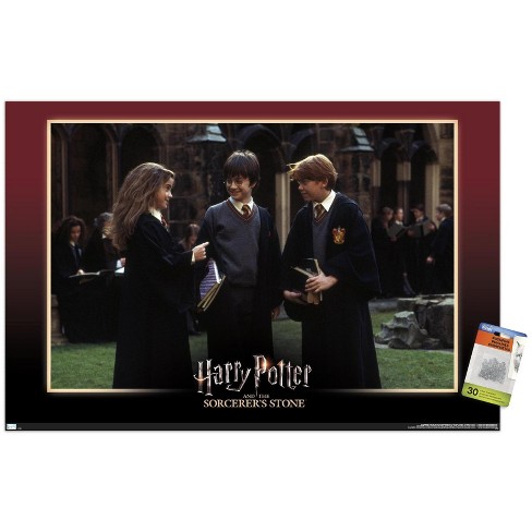 Trends International Harry Potter And The Sorcerer's Stone - Friends  Unframed Wall Poster Print Clear Push Pins Bundle 22.375 X 34 : Target