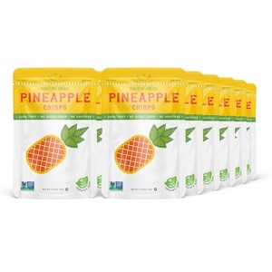 Nature's Turn Freeze-Dried Fruit Snacks - Pineapple Crisps - No Sugar Added, Non GMO, Gluten Free, Nothing Artificial 15g (0.53oz) - 12 Pack - 1 of 4