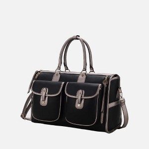 MKF Collection Genevieve Color Block Vegan Leather Women’s Duffle Bag by Mia K - 1 of 4