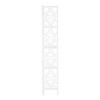 Sapphtopaz Modern 4-Tier Corner Bookshelf with Wood Shelves Space-Saving Book Shelf with Metal Frame Corner Shelf for Living Room - 2 of 4
