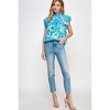 Women's Ruffled Neckline Top - 2 Hearts Apparel - 3 of 3