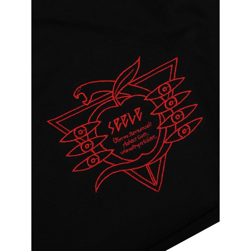 Neon Genesis Evangelion Kaworu Nagisa Black Canvas Bag, 4 of 5