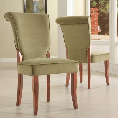 Set of 2 Pershing Dining Chair Wood - Inspire Q