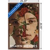 Trends International Shawn Mendes - Floral Framed Wall Poster Prints - 3 of 4