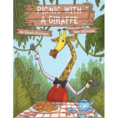 Picnic with a Giraffe - Large Print by  Sarah Robinson (Paperback)