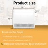 Aoibox Rectangle Chair Leg Protectors 1x2 Inch Silicone Felt Pads for Hardwood Tile Floors Noise Reduction Easy Move 16 PCS Clear - 2 of 4