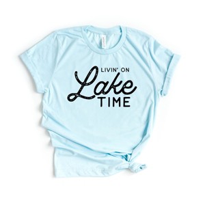 Simply Sage Market Livin' On Lake Time Short Sleeve Tee - 1 of 4