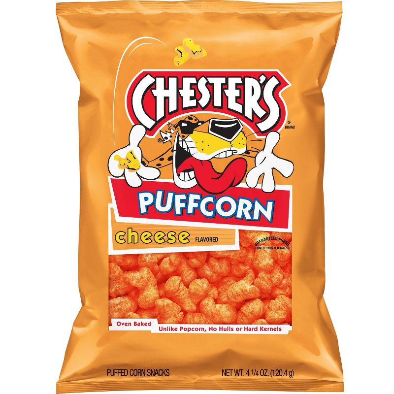 Chester's Puffcorn Cheese Puffed Corn Snacks - 5.5oz, 1 of 4