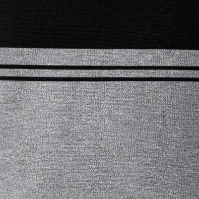 black & heather grey
