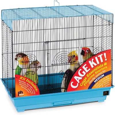 Prevue Pet Products 91340 Flight Bird Cage Kit Blue Small