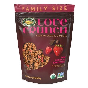 Nature's Path Love Crunch Dark Chocolate & Red Berries Granola - 1 of 4