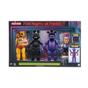 Five Nights at Freddy's 4pk Toy Chica Shadow Freddy & JJ : Target