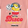 Girls' - Despicable Me Minions - Disco Made Me Do It Fitted Short Sleeve Graphic T-Shirt - 2 of 4