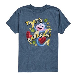 Boys' - Dora the Explorer - Thats Bananas Short Sleeve Graphic T-Shirt - 1 of 4
