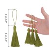 Unique Bargains Handmade Soft Floss DIY Mini with Loop Craft Tassels 45 Pcs - 2 of 4