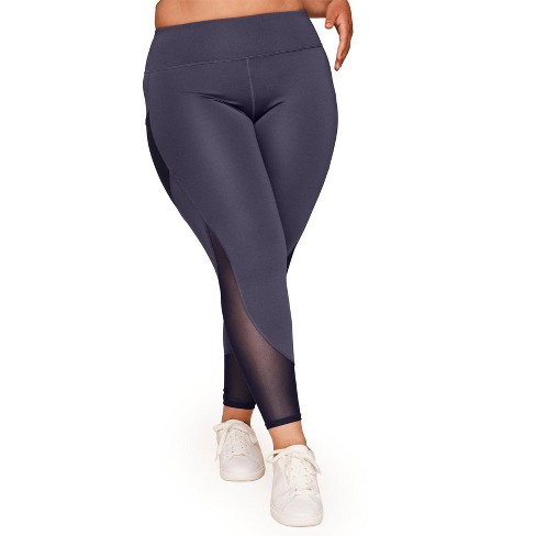 Adore Me Ava Women's Active Legging with Pockets and Mesh Details