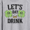 Men's - Instant Message - Lets Day Drink Long Sleeve Graphic T-Shirt - 2 of 4