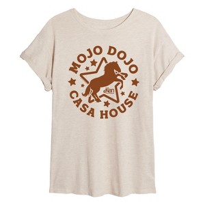 Women's - Barbie - Mojo Dojo Casa House Oversized Graphic T-Shirt - 1 of 4