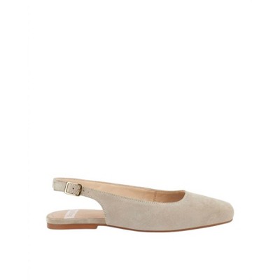 Women's Wo's Sozani Genuine Suede Leather Slingback Flats - Rag & Co.