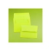 JAM Paper A2 Colored Invitation Envelopes 4.375 x 5.75 Ultra Lime Green WDBH610 - 4 of 4