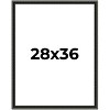 PosterPalooza | Antique Black Picture Frame - UV Acrylic, Foam Board Backing, Hanging Hardware - 2 of 4