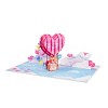 Paper Love 3D Love Air Balloon Pop Up Card - 3 of 4