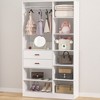 Aheaplus 40'' W Freestanding Closet System Walk-in Closet Organizer with Drawers and Hanging Rod - 3 of 4