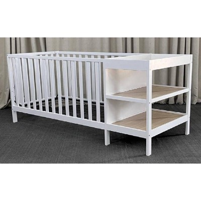 White Pine 3-in-1 Convertible Crib and Changer Combo