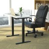 Costway Electric Standing Desk Sit to Stand Height Adjustable Dual Motor White/Black/Grey - image 2 of 4