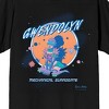 Rick & Morty Gwendolyn Mechanical Surrogate on Black Short Sleeve Adult T-Shirt - 2 of 2