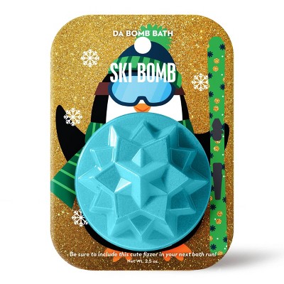 Da Bomb Bath Fizzers Stocking Stuffer Ski-Star Bath Bomb - 2.5oz