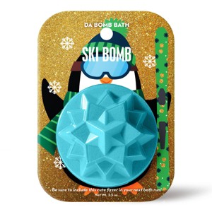 Da Bomb Bath Fizzers Stocking Stuffer Ski-Star Bath Bomb - 2.5oz - 1 of 4