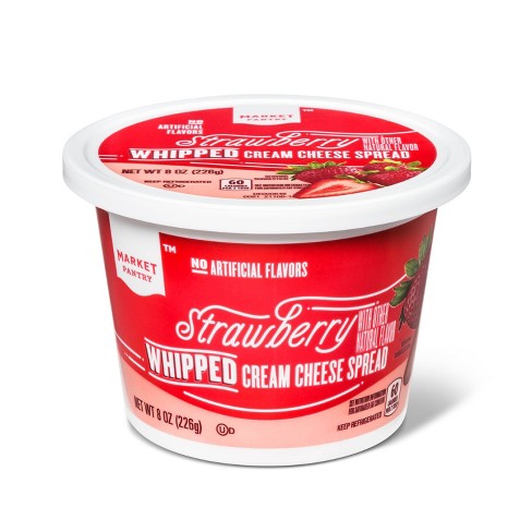 Whipped Strawberry Cream Cheese 8oz Market Pantry Target