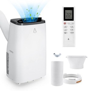 Portable Air Conditioners, 14000BTU Air Cooler with Drying, Fan, Sleep Mode, 3 Speeds, 24H Timer Function, Remote Control, Cools Room up to 750 Sq. ft - 1 of 4