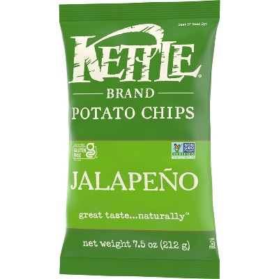 Kettle Brand Jalapeno Kettle Potato Chips - 7.5oz