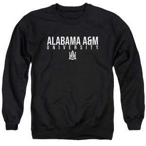 Alabama A&M University Official Stacked Adult Crewneck Sweatshirt - 1 of 4