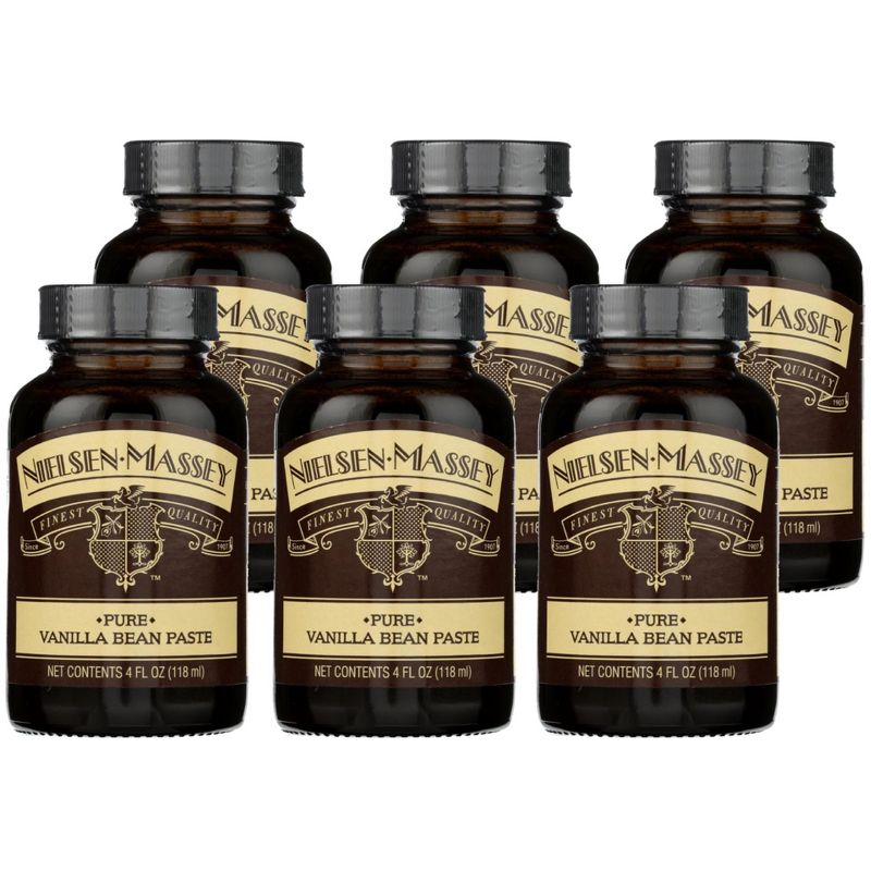 Nielsen-Massey Pure Vanilla Bean Paste - Case of 6/4 oz, 1 of 6