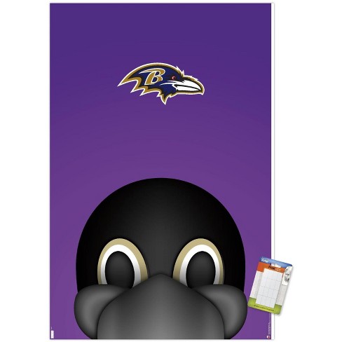 Trends International Nfl Baltimore Ravens - S. Preston Mascot Poe