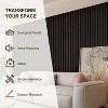 Wood Slat Wall Panel - 2 PCS Slat Wall Paneling, Natural Wood Veneer Sound Dampening Wall Panels - Wood Panels for Wall 12.6" W x 94.5" L - 3 of 4