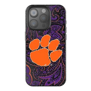 Keyscaper NCAA Paisley Bling Cell Phone Case for iPhone 16 Plus - 1 of 4