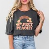 Simply Sage Market Women's Just Peachy Rainbow Short Sleeve Garment Dyed Tee - 2 of 3