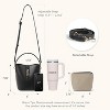 Small Bucket Bag for Women Crossbody Bags Trendy Vegan Leather - 2 of 4