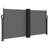 vidaXL Retractable Side Awning Anthracite 47.2"x236.2" - 2 of 4