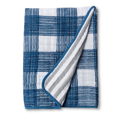 cloud island muslin quilt blanket