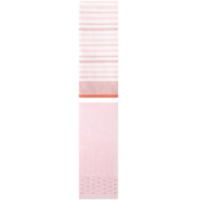 REGALWOVEN Bathroom Soft Absorbent Decorative Hand Towels for Face Hair 14" x 30"/13" x 27" 2 Pcs