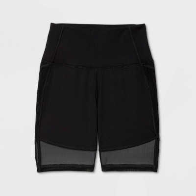 target black biker shorts